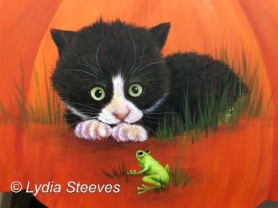 Gloria Meets A New Friend Acrylic e-Packet